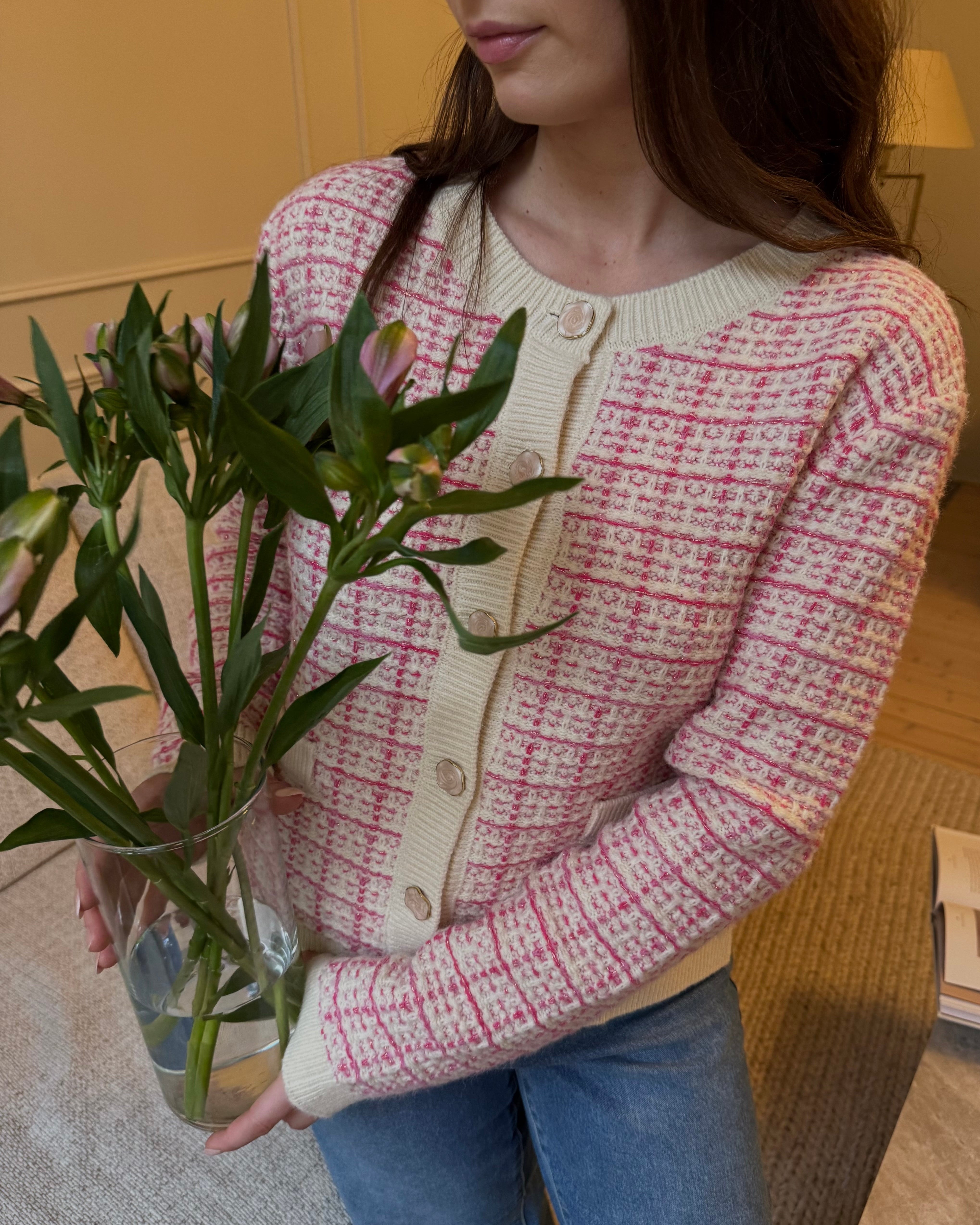 YASLIVIA Knit Cardigan - Birch